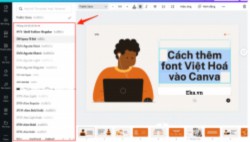Hướng dẫn cách tải thêm font chữ lên Canva